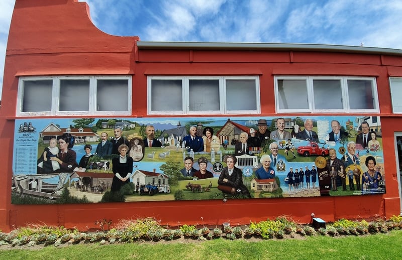 katikati mural history our people our story