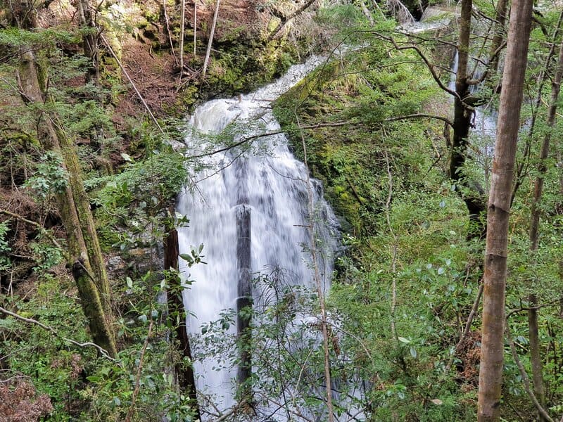 one mile creek waterfall