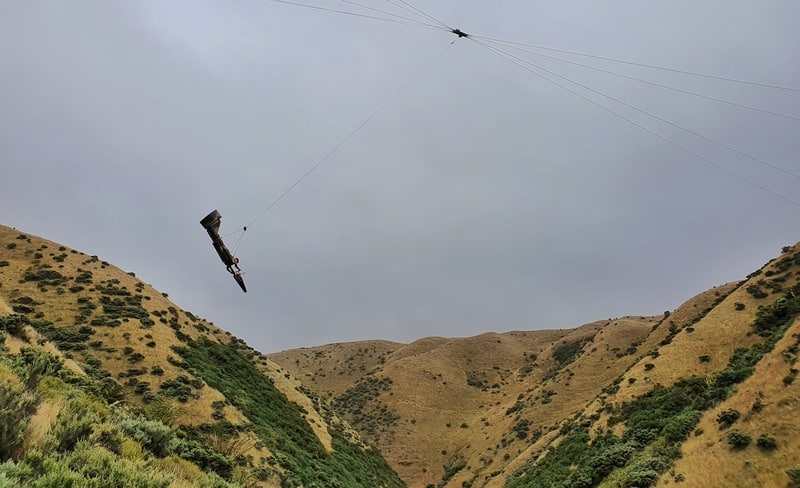 rocket fly by wire in the canyon