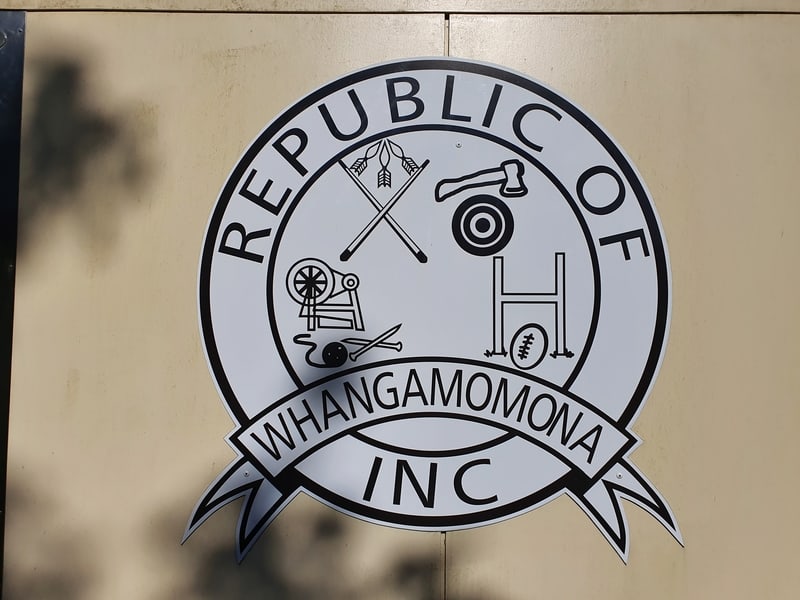 the republic of whangamomona stamp
