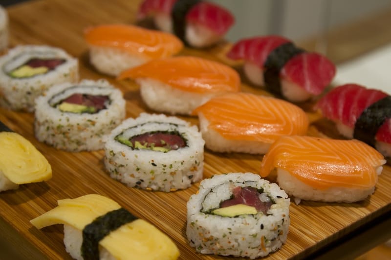 sushi from yoshi wellington