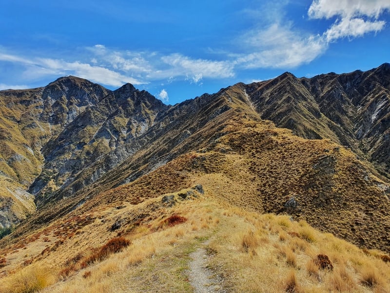 the spur leading to brow peak