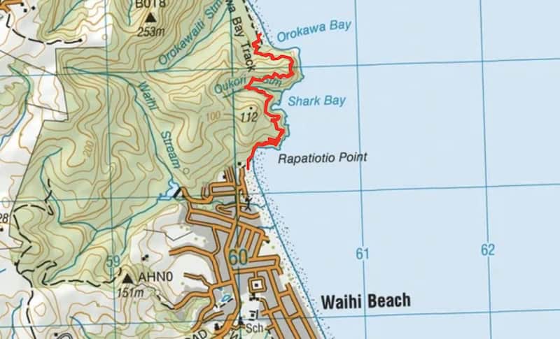 orokawa bay walk map