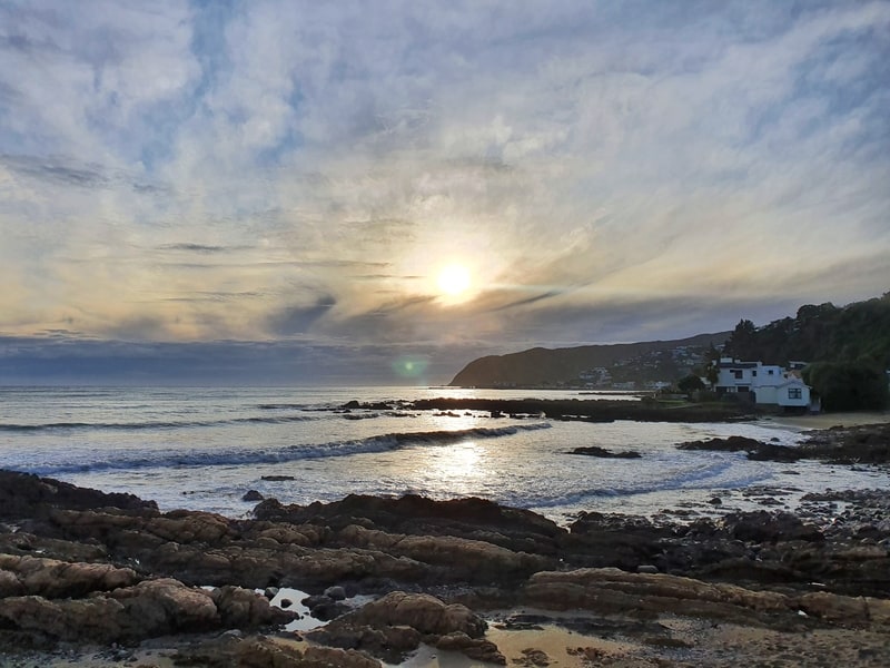 sunset near plimmerton