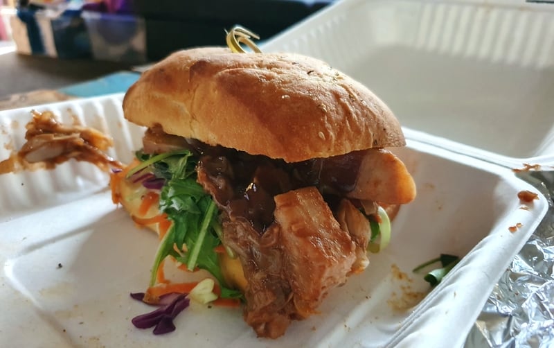 delicious jackfruit burger makes smiths one of the best restaurants in Queenstown