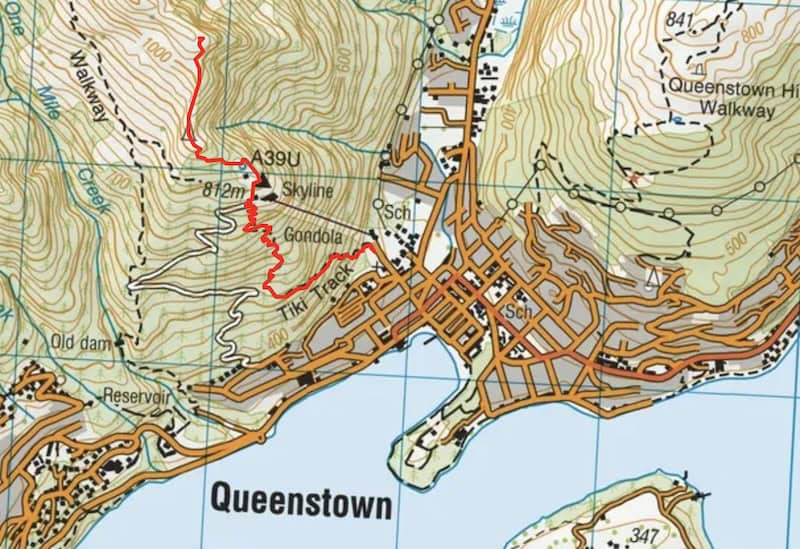 jans peak map