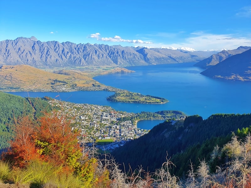 queenstown views from Jan's peak