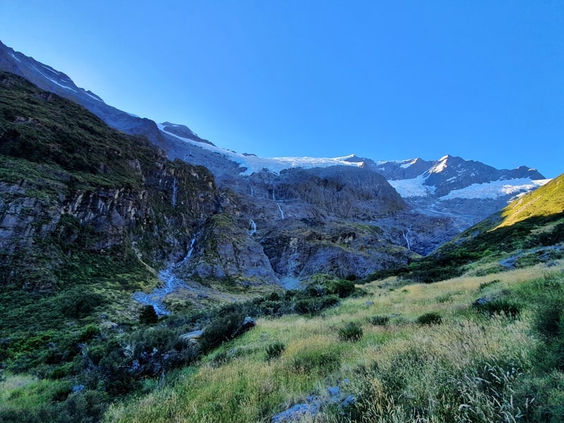 the rob roy viewing point is one of the best glacier hikes in new zealand