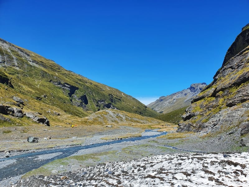 the valley on the earnslaw burn track