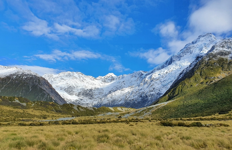 hooker valley track scenery