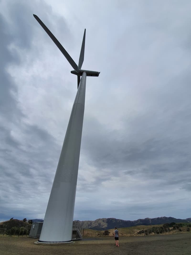 the b2 wind turbine in the west wind recreation area