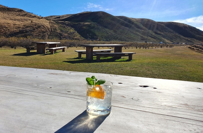 cocktails at the cardrona distillery