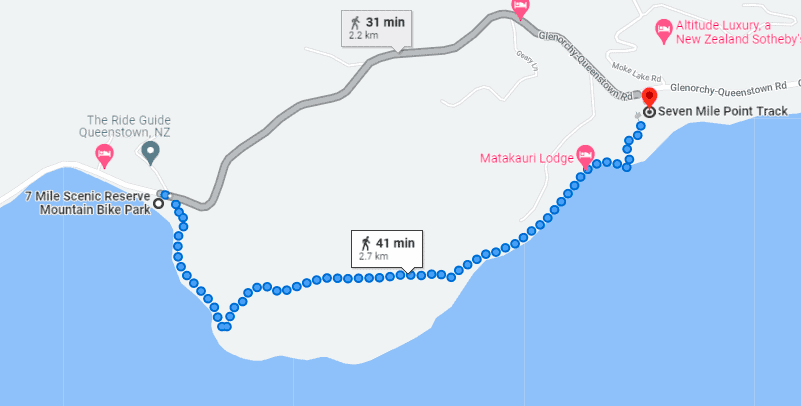 seven mile point track map