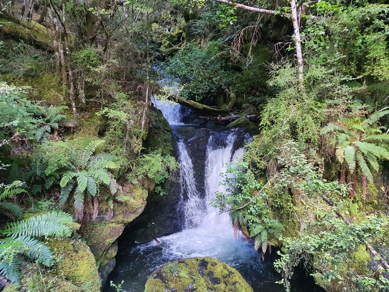 greenstone waterfall