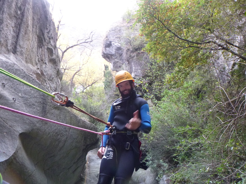 abseiling with gibbston canyoning