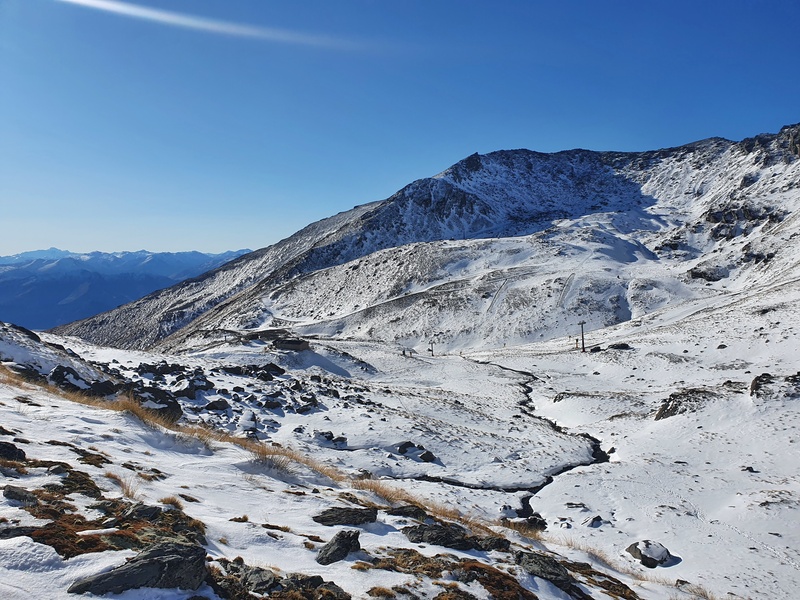 views on remarkables skifield