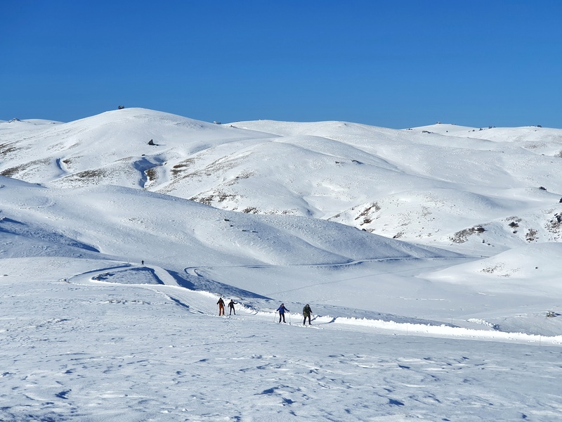 cross country skiers in new zealand