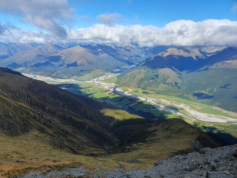 epic views over the valley