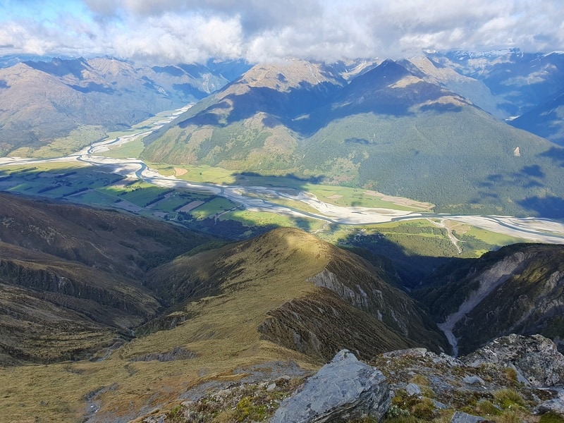 views from days near mt shrimpton