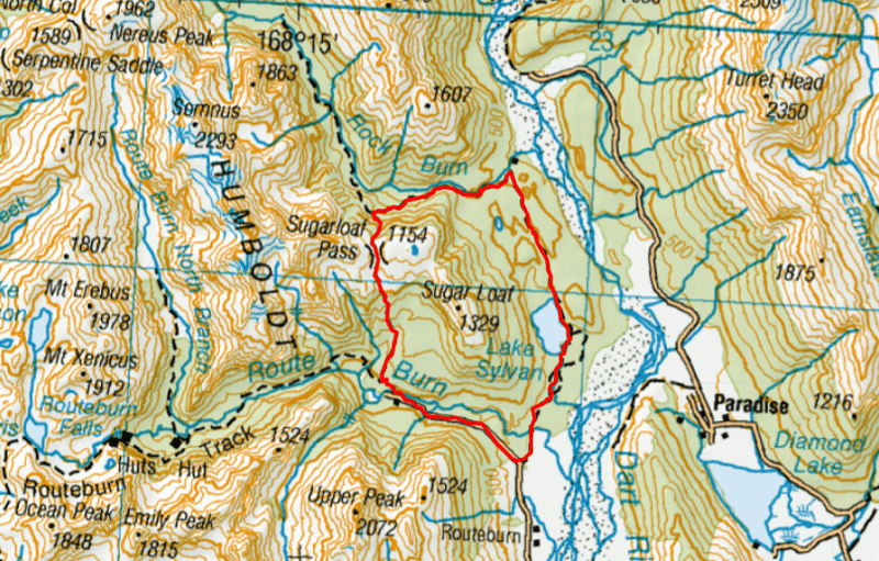 sugarloaf track map