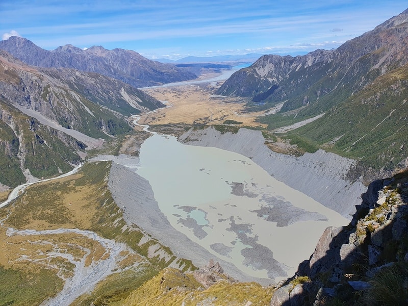 views from the sefton bivvy route