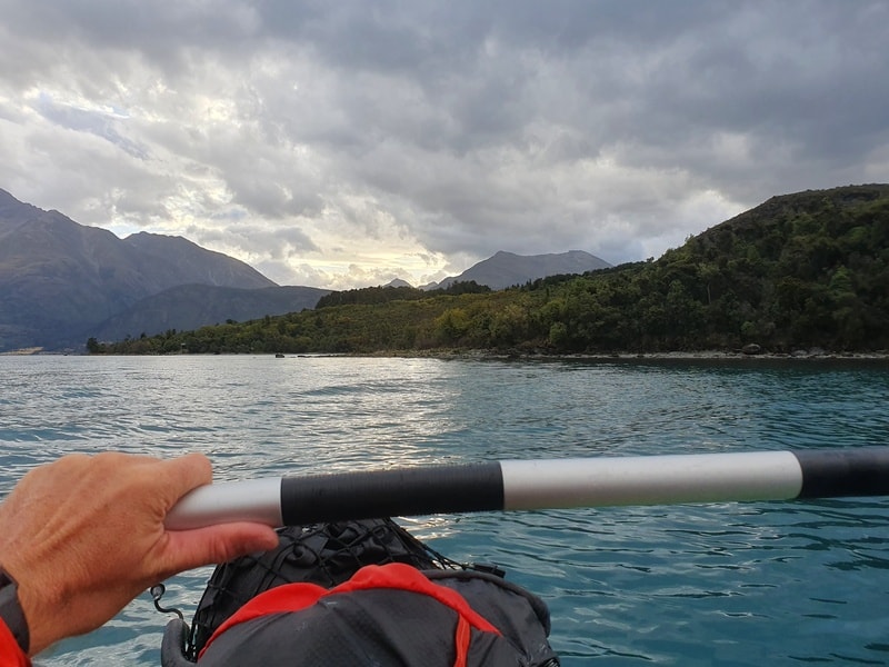 enroute to pigeon island by kayak