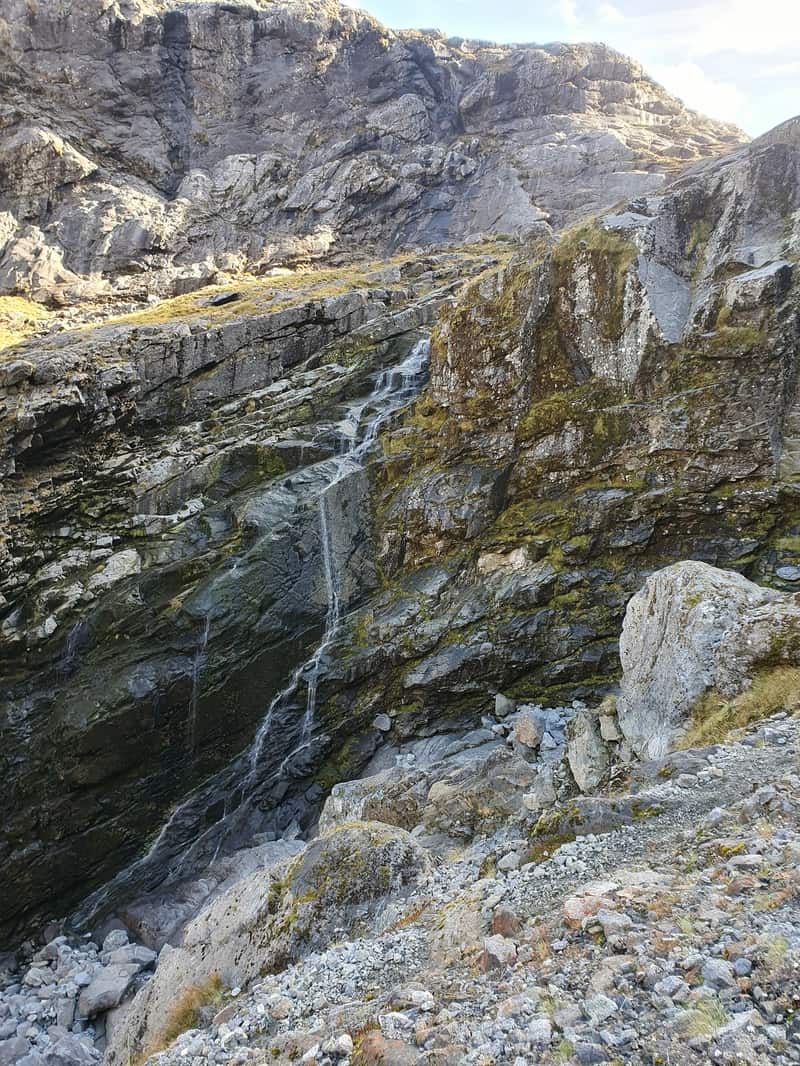 gertrude saddle waterfall