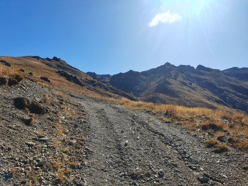 tinwald burn ridge track incline