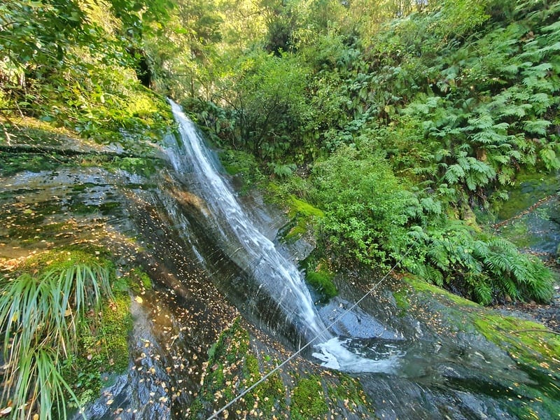 waterfall on the east matukituki track