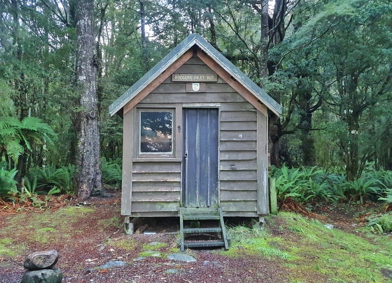 old rodgers inlet hut