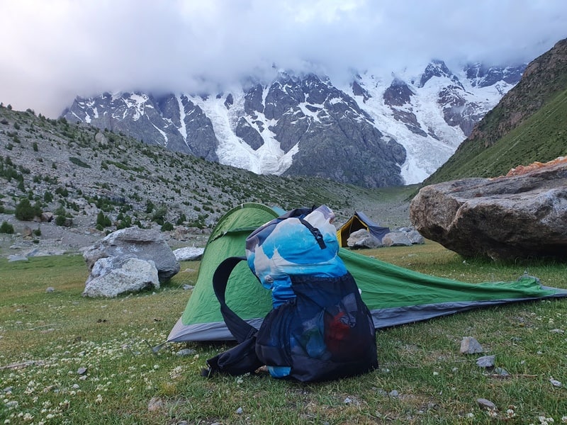 the kiwi ultralight pack and bush cocoon