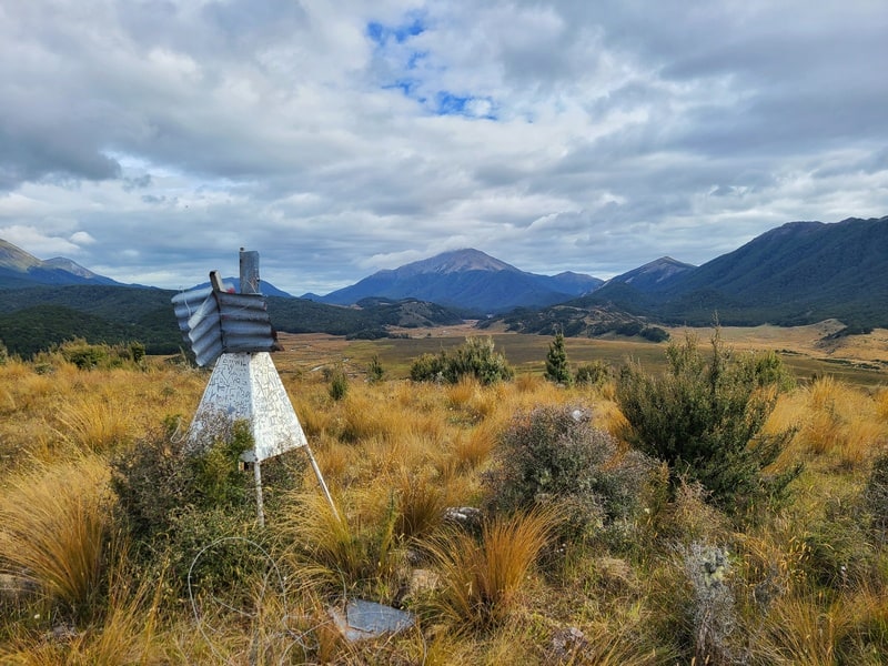 takatimu conservation area trig point