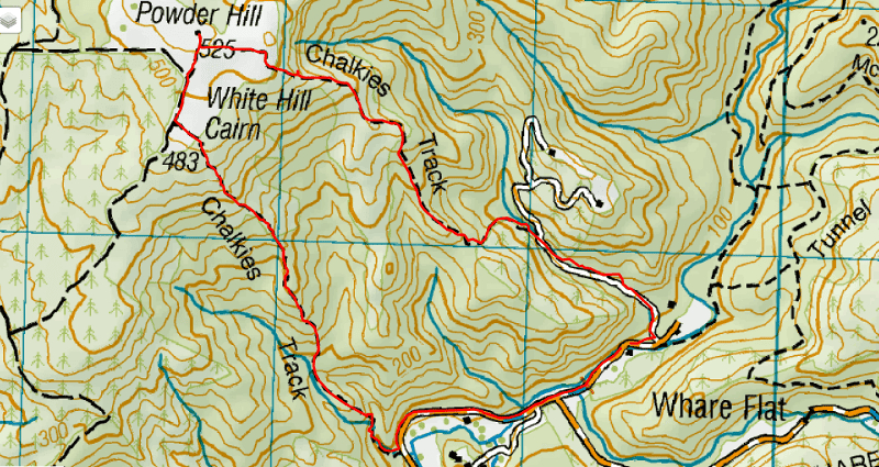 chalkies track map