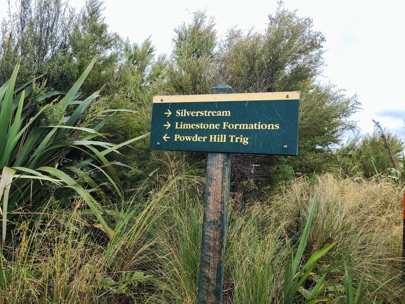 chalkies track sign