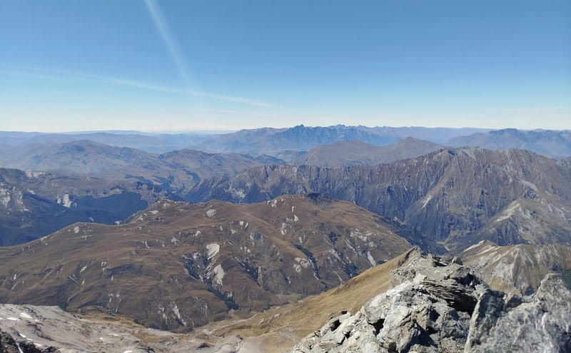 mountain views on the way to mount larkins