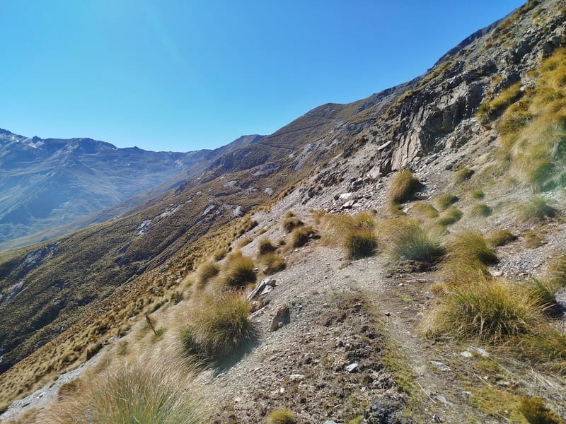 the old mining route to mount larkins