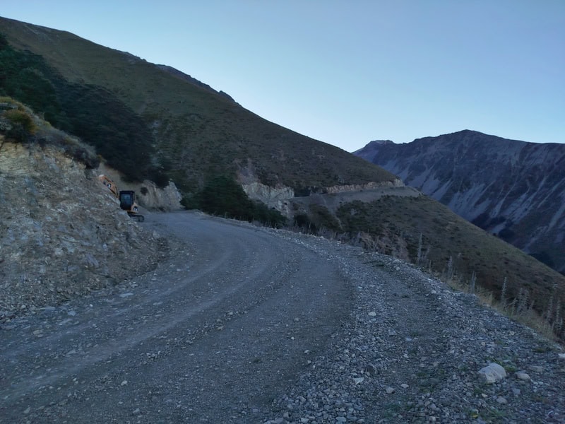 Ohau Ski Field road