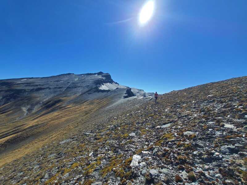 black Peak ridgeline