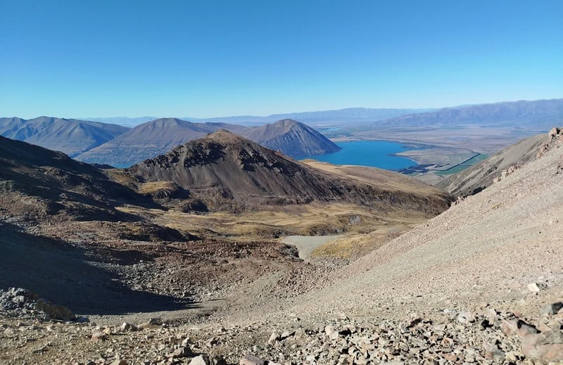 gorgeous views on the way to dumbbell lake