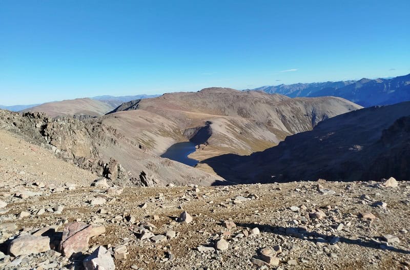 great view of dumb-bell lake