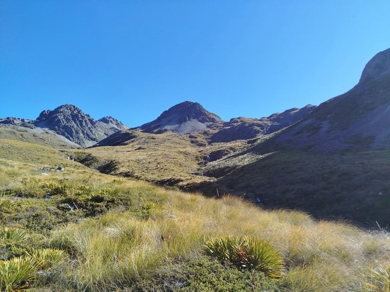 heading towards the tarns