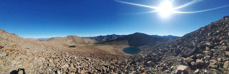 panoramic on the dumb-bell lake route