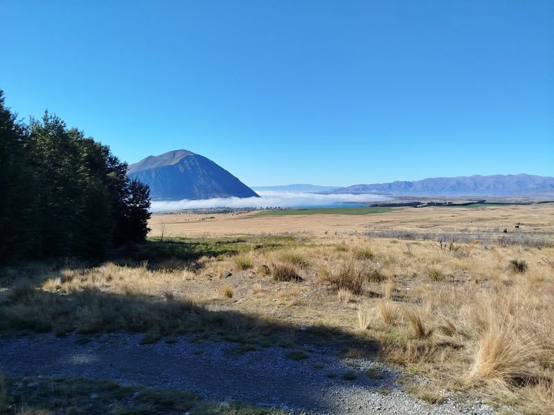 view from the A2o cycle trail