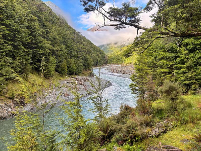 greenstone river views