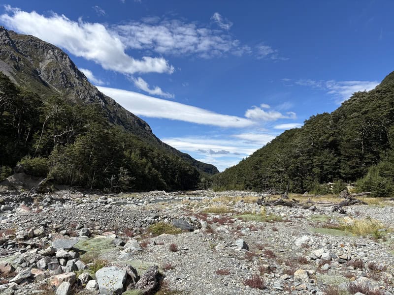 canyon creek riverbed