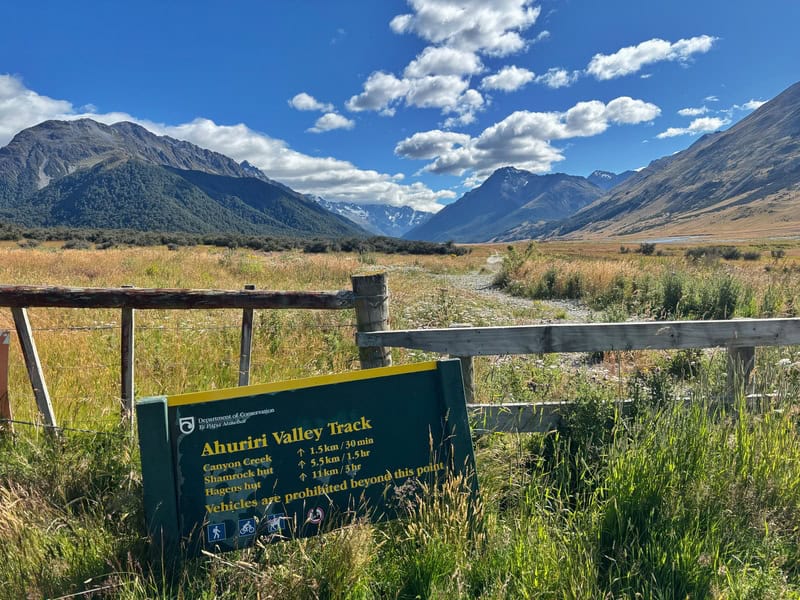 canyon creek track trailhead