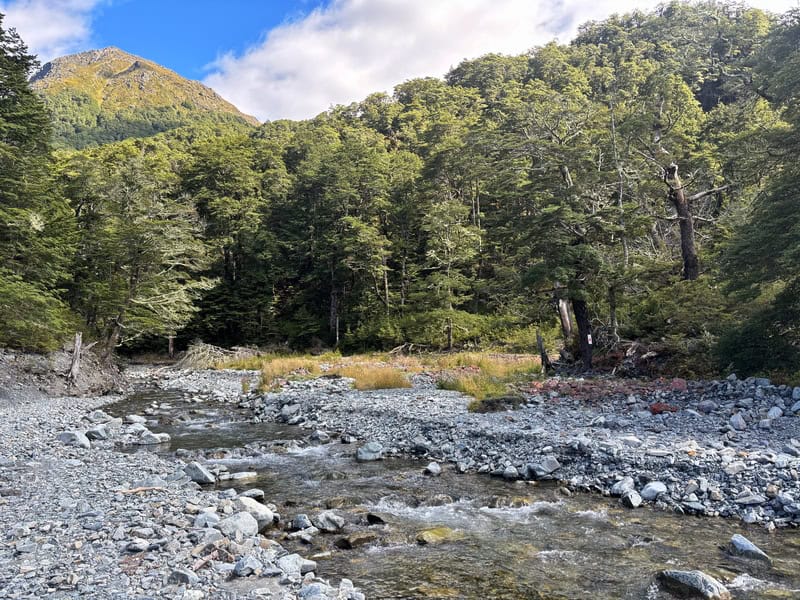 crossing little canyon creek