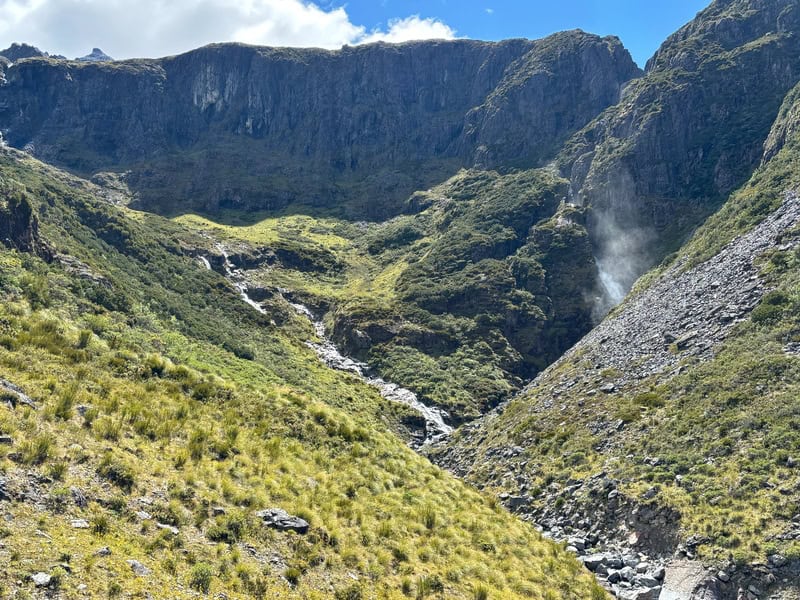 waterfalls on the canyon creek track