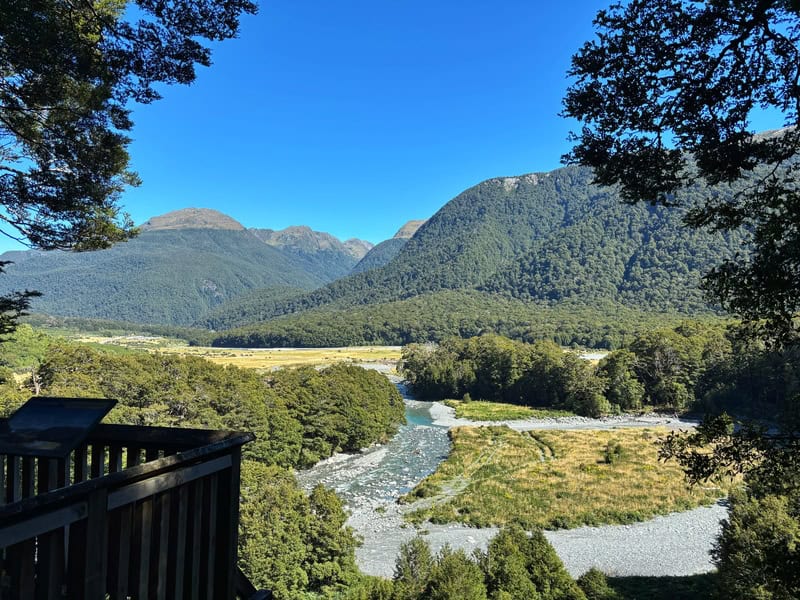 cameron valley track viewpoint