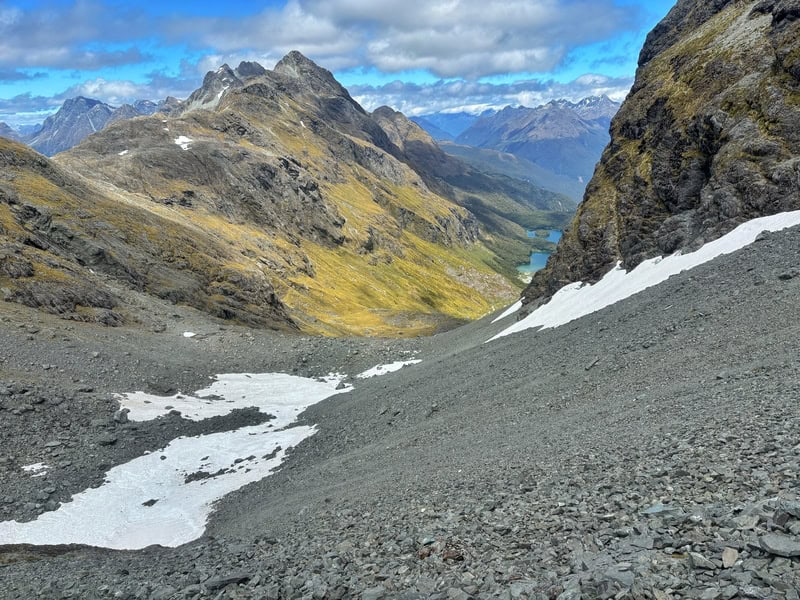 more action photos from emily pass route